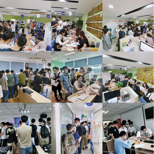 达内夏季IT专场招聘会走进杭州，300名学员参加六成获复试