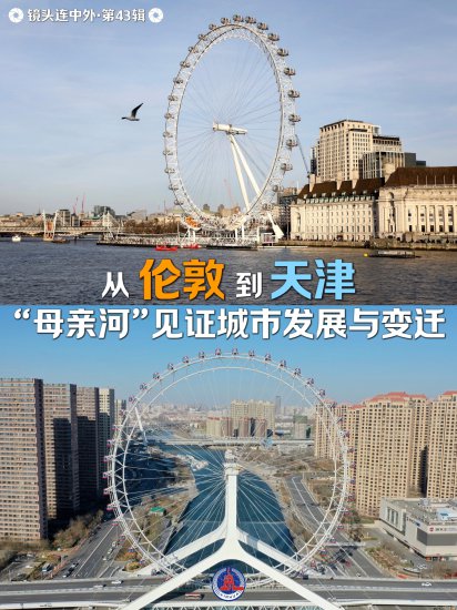 镜头连中外·第43辑｜从伦敦到天津：“母亲河”见证城市发展与...