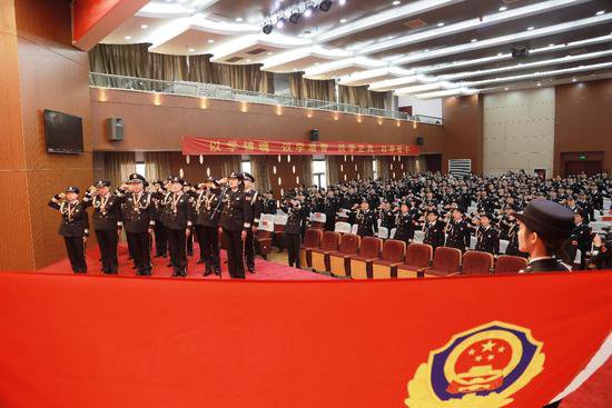 <em>南京女子</em>监狱庆祝第四个中国人民警察节