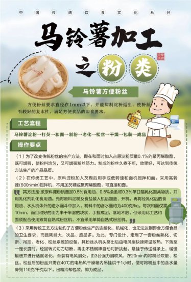 中国传统<em>饮食</em>文化系列——马铃薯加工之粉<em>类</em>
