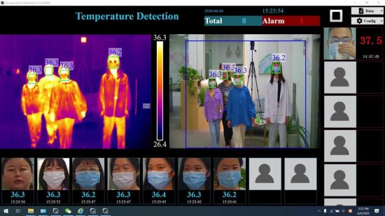 智能体温检测红外热像仪——为抗疫而生
