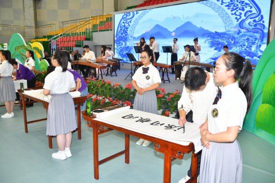 台湾先啬宫青少年民乐团在山西高平开展文化交流活动
