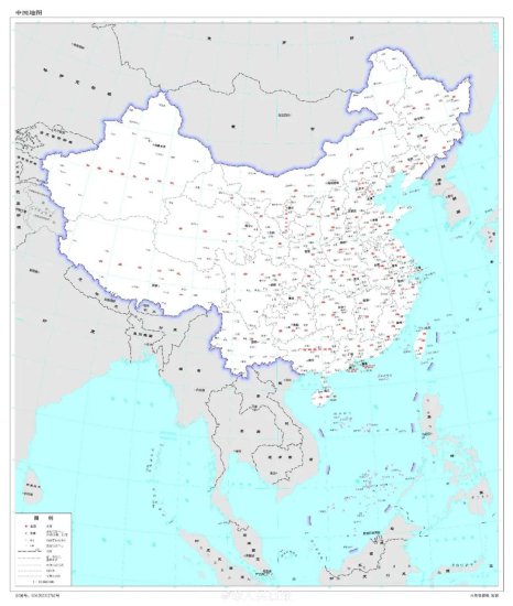 收藏！<em>最新版标准</em>中国地图发布