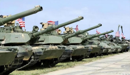 你是玩不过美国的，美国宣布首批M1A1坦克，9月开始交付乌克兰...