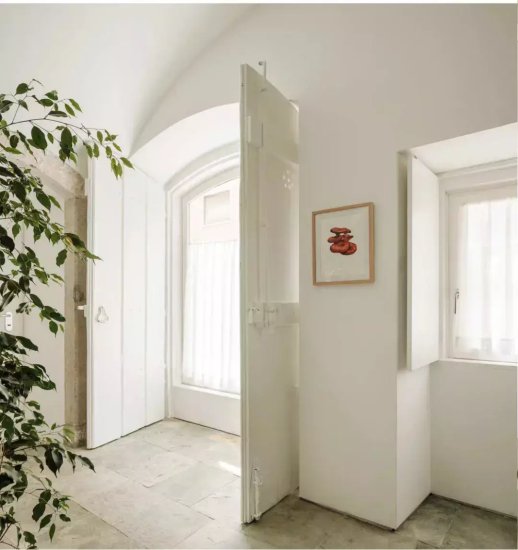 走进葡萄牙白色极简住宅，洁净明亮充满生机活力，高级感藏不住