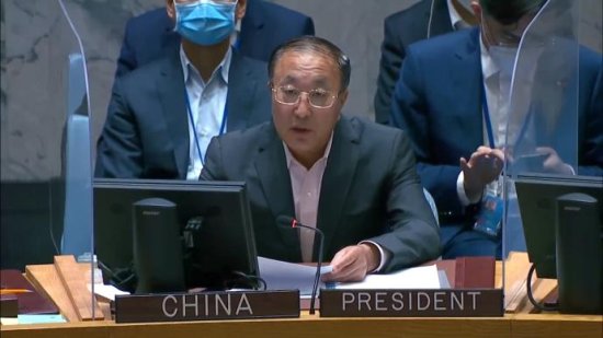 <em>中国</em>常驻联合国代表敦促停止<em>对叙利亚</em>主权和领土<em>完整</em>的侵犯