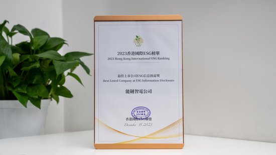 能链智电荣获“最佳<em>上市公司</em>ESG信息披露奖”