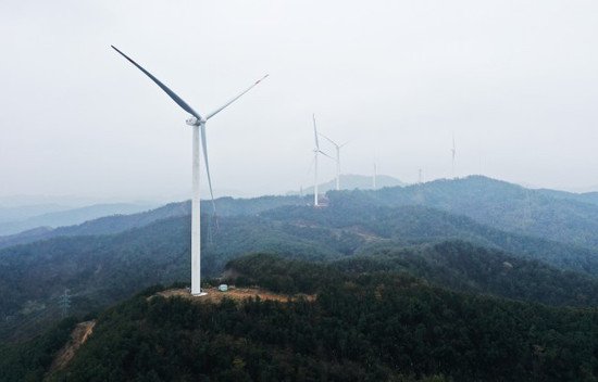抚州东乡区：风力发电 绿色能源
