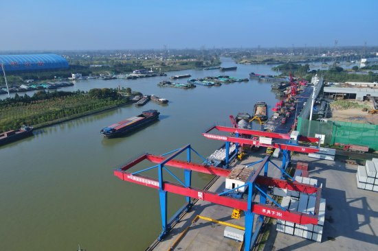 沿着运河看江苏丨京杭运河苏北段释放“黄金效益”