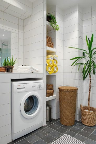 洗衣机摆放在<em>家里什么位置</em>比较好？终于解决了！