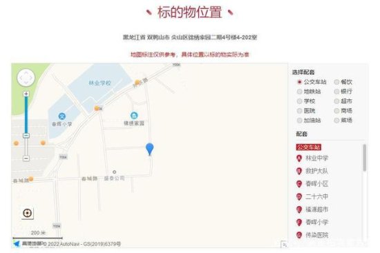 黑龙江省双鸭山市尖山区一95平房产将拍卖以18万元起拍值么？