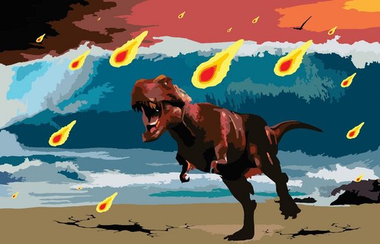 6600万年前灭绝<em>恐龙的</em>小行星，还引发了全球海啸