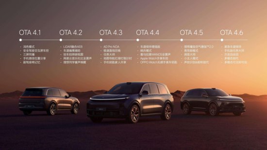 理想汽车正式发布OTA5.0 计划于12月19日开启全量用户<em>推送</em>