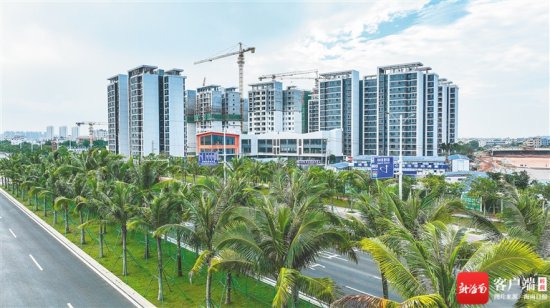 海口江东新区首个安居房项目即将竣工
