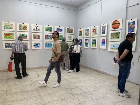 “走近原生态”<em>儿童</em>画国际巡展在开罗展出