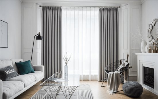 遮光窗帘是常见的<em>家庭装饰</em>，有三种类型最为常见