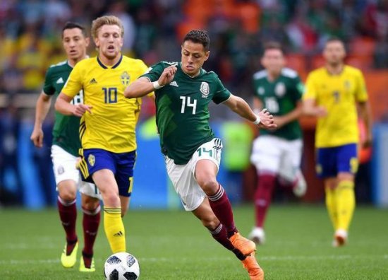 <em>即时比分</em>：墨西哥0-2瑞典，德国0-0韩国！卫冕冠军开始命悬一线...