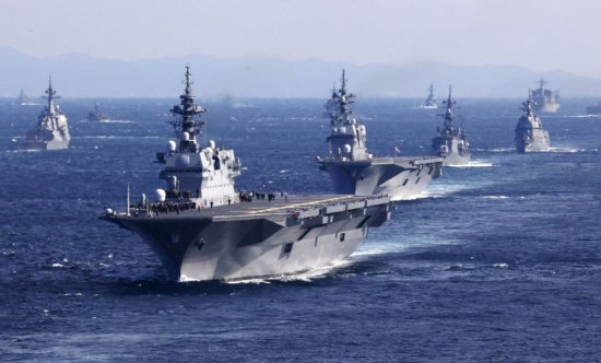 日本海自实力登上全球第四，<em>美国</em>直言可抗衡中国，这是想找炮灰...