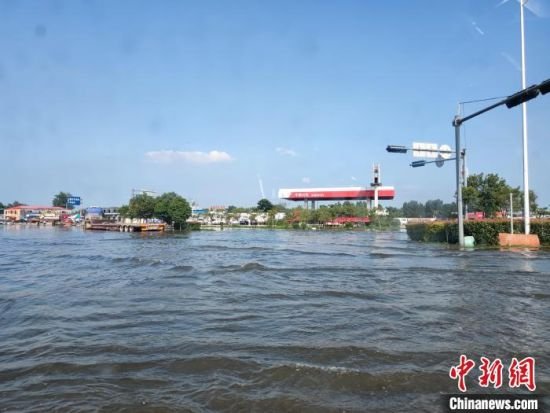 河南<em>卫辉</em>近30万人受灾 目前城区积水仍有1600万立方米