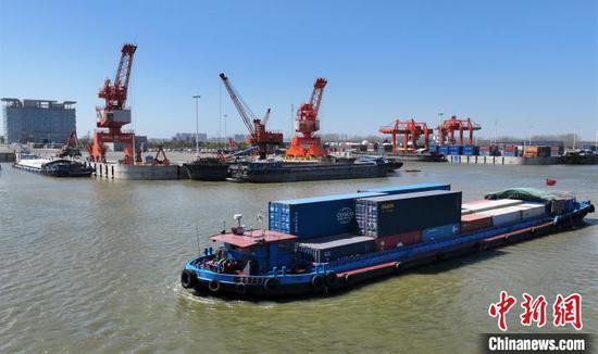 <em>河南</em>周口港2023年货物吞吐量累计完成4081万吨