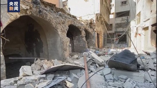 巴以冲突持续近百日 加沙大量地标性建筑被毁