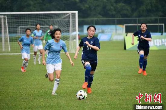 全国青少年校园足球联赛中职中专女子组总决赛广西开赛