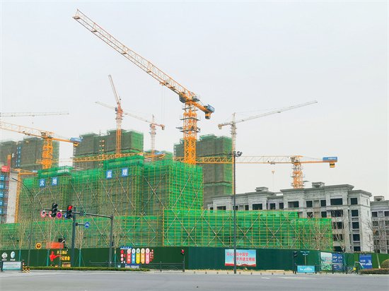 中冶天工集团连云港市榆园小区项目一标段首批次主体结构通过...