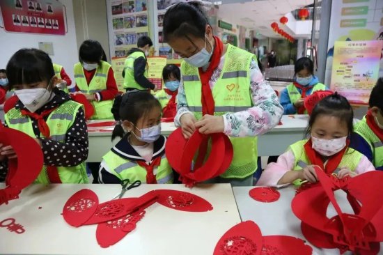 中山市青少年宫红领巾传统手工制作志愿服务冬令营顺利举办