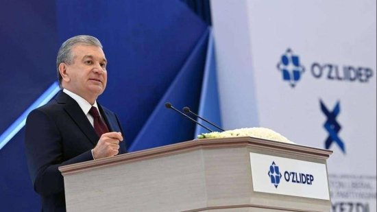 乌兹别克斯坦自由民主党推举现总统米尔济约耶夫参加总统大选