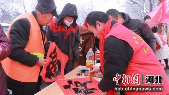 河北景县开展“助残暖冬”志愿服务活动