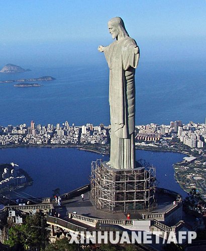 巴西里约热内卢基督像_巴西首都里约热内卢_