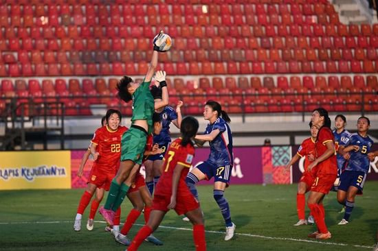 U17女足亚洲杯 |<em> 中国</em>队小组第二出线