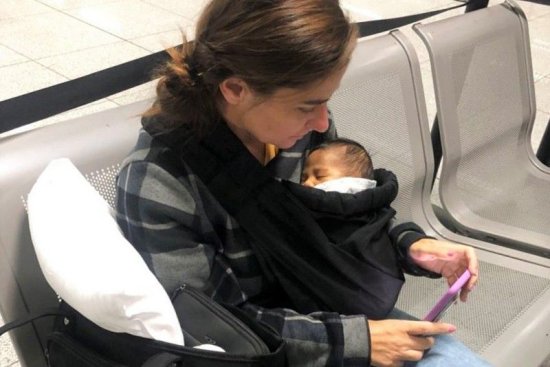 美国女子将6天大的菲律宾男婴装包欲离境 最后一刻败露