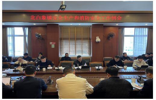 温州乐清北白象镇召开第一季度安全生产和消防工作例会