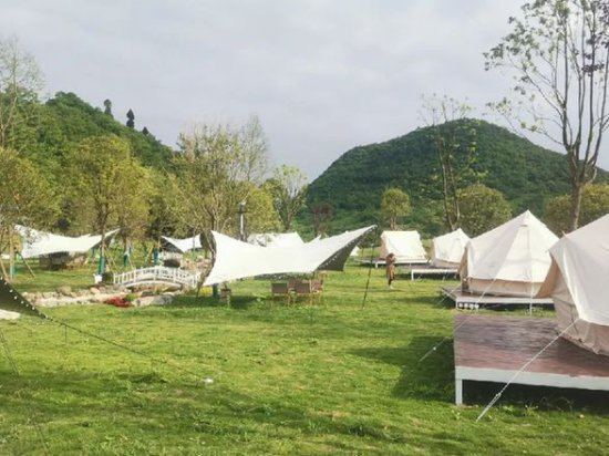 贵州双龙经济区宋家院生态休闲露营基地对外开放