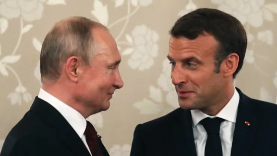 俄媒：马克龙称，一旦俄乌和谈，不排除邀请<em>普京访问</em>法国的可能