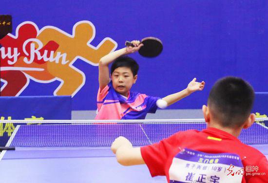 <em>河南省</em>青少年乒乓球冠军赛开赛