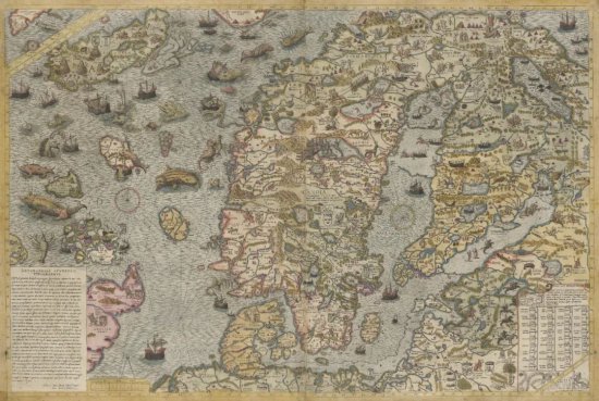 这幅16世纪的海怪<em>地图</em>想要表达什么？