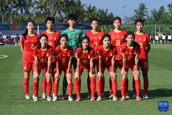 足球——U17女足亚洲杯：<em>中国</em>队胜泰国队