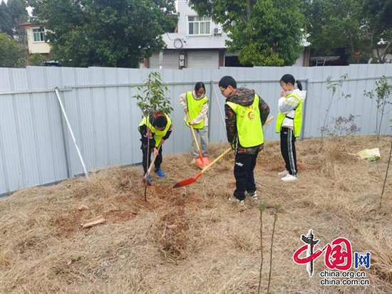 守护绿水青山 绵阳市各学校积极开展植树节系列活动