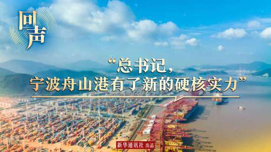 “总书记，宁波舟山港有了新的硬核实力”