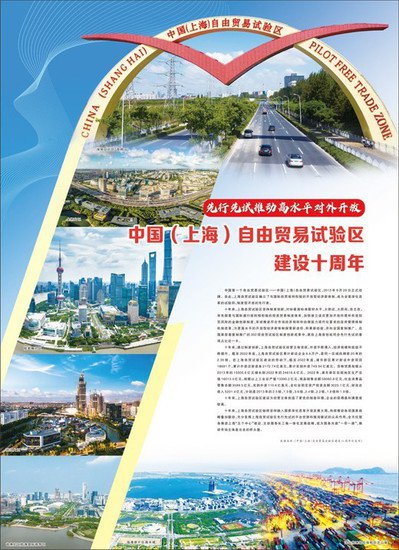 中国（上海）自由贸易试验区建设十周年
