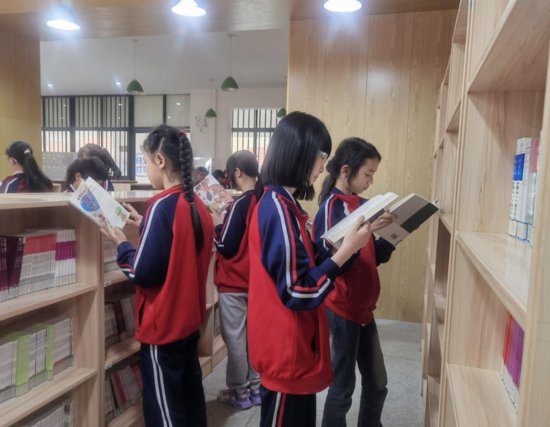 湖南武冈：“书香校园”树新风 “护苗”行动助成长