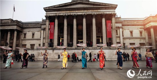 中国丝瓷艺术生活展惊艳英国