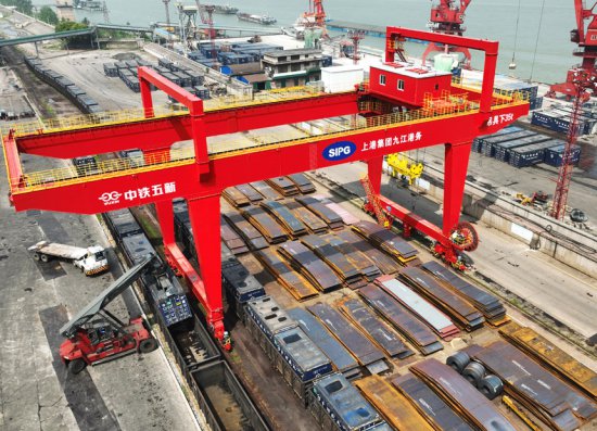 江西九江港首季“开门红” 货物吞吐量同比增长