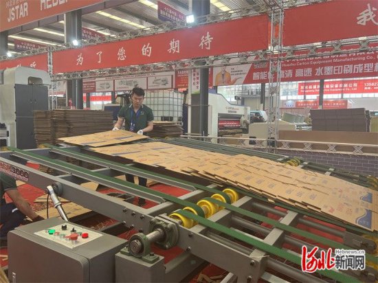 第十三届中国·东光国际<em>纸箱包装</em>机械博览会举行