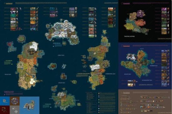 碉堡玩家自制：魔兽世界最新<em>版卫星高清</em>大图