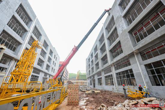 图|郴州经开区中城新动能产业园即将投产
