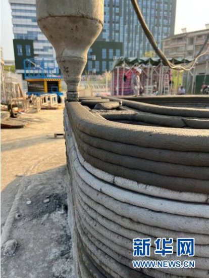 <em>国内大型</em>单体混凝土3D打印机在湖北宜昌首发
