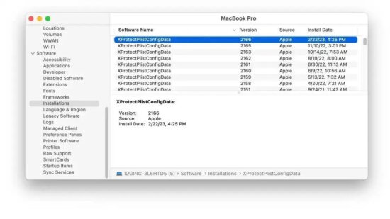 苹果XProtect内置防病毒工具XProtect发布2166更新 修复两处漏洞